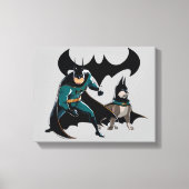 Batman en Ace Canvas Afdruk (Voorkant)