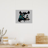 Batman en Ace Poster (Keuken)