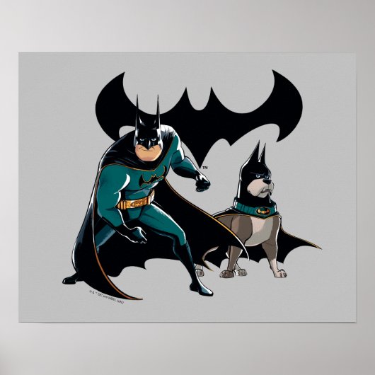 Batman en Ace Poster (Voorkant)