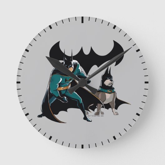 Batman en Ace Ronde Klok (Voorkant)