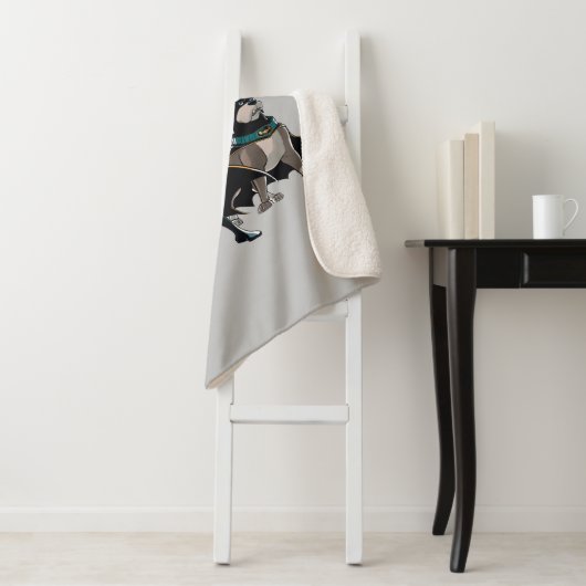 Batman en Ace Sherpa Deken (In situ)