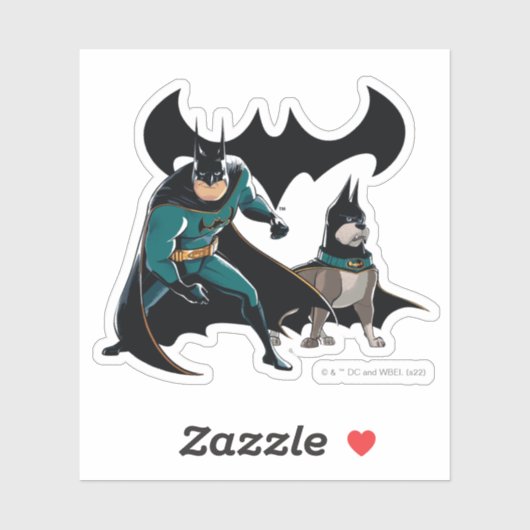 Batman en Ace Sticker (Vel)
