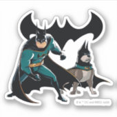 Batman en Ace Sticker (Voorkant)