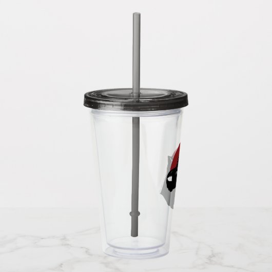 Batman en Batmobile Acryl Drinkbeker (Rechts)