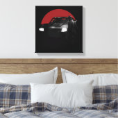Batman en Batmobile Canvas Afdruk (Insitu (Slaapkamer))