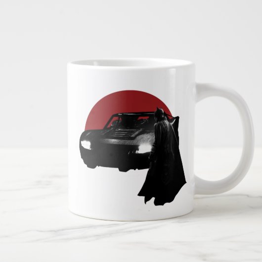 Batman en Batmobile Grote Koffiekop (Rechts)