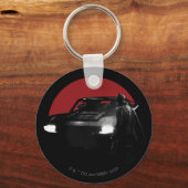 Batman en Batmobile Sleutelhanger (Voorkant)