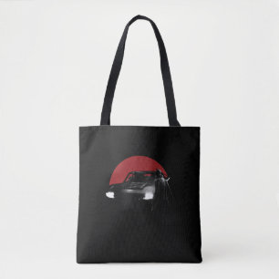 Batman en Batmobile Tote Bag