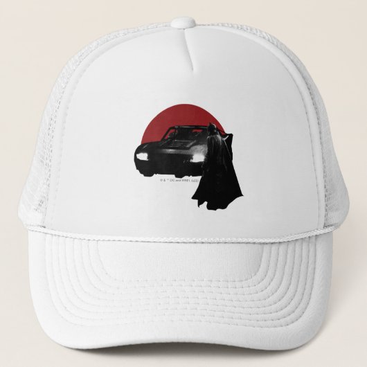 Batman en Batmobile Trucker Pet (Voorkant)