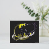 Batman en Circle Logo Briefkaart (Staand voorkant)