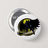 Batman en Circle Logo Ronde Button 5,7 Cm (Voorkant /achterkant)