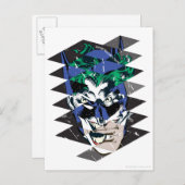 Batman en de Joker Collage Briefkaart (Voorkant / Achterkant)