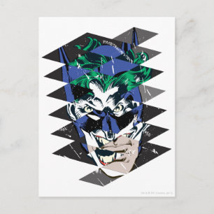 Batman en de Joker Collage Briefkaart