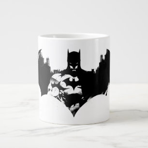 Batman en Gotham Silhouette Bat Logo Grote Koffiekop