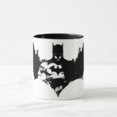 Batman en Gotham Silhouette Bat Logo Mok (Midden)