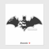 Batman en Gotham Silhouette Bat Logo Sticker (Vel)