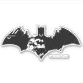 Batman en Gotham Silhouette Bat Logo Sticker (Voorkant)