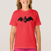 Batman en Gotham Silhouette Bat Logo T-shirt (Voorkant)