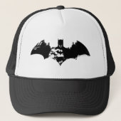Batman en Gotham Silhouette Bat Logo Trucker Pet (Voorkant)
