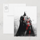 Batman en Harley Briefkaart (Voorkant / Achterkant)