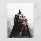 Batman en Harley Briefkaart (Voorkant)