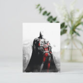 Batman en Harley Briefkaart (Staand voorkant)