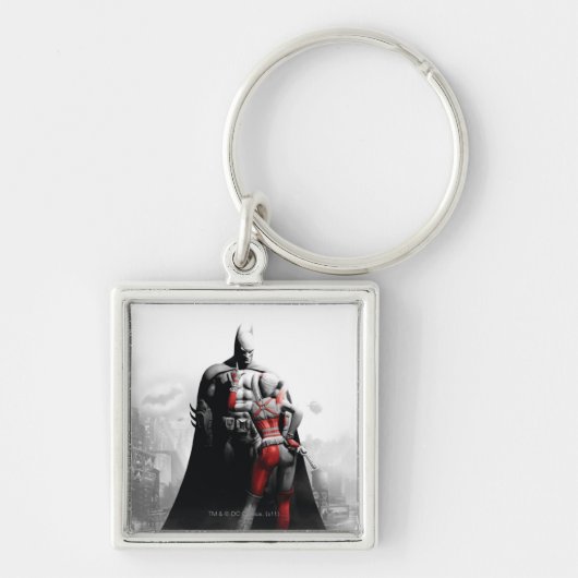 Batman en Harley Sleutelhanger (Voorkant)