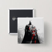Batman en Harley Vierkante Button 5,1 Cm (Voorkant /achterkant)