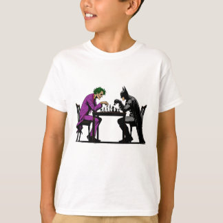 Batman en Joker spelen schaak T-shirt