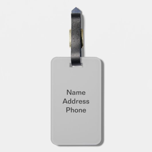 Batman en Mad Monk #5 Hoesje Bagagelabel (Achterkant verticaal)