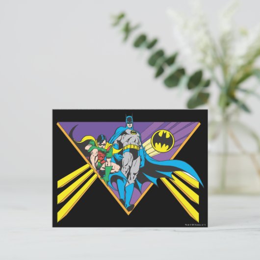 Batman en Robin 2 Briefkaart (Staand voorkant)