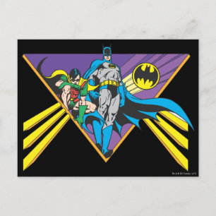 Batman en Robin 2 Briefkaart
