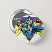 Batman en Robin 2 Ronde Button 5,7 Cm (Voorkant /achterkant)
