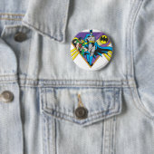 Batman en Robin 2 Ronde Button 5,7 Cm (In situ)