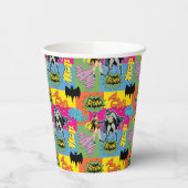 Batman en Robin | Action Handshake Pattern Papieren Bekers (Links)