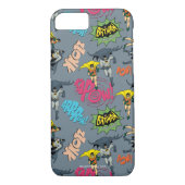 Batman en Robin Action Pattern Case-Mate iPhone Case (Achterkant)