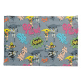 Batman en Robin Action Pattern Kussensloop (Achterkant)