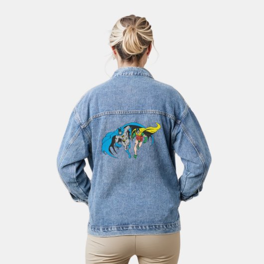 Batman en Robin Denim Jacket (Model)