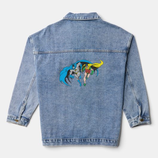Batman en Robin Denim Jacket (Achterkant)