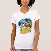Batman en Robin Escape T-shirt (Voorkant)