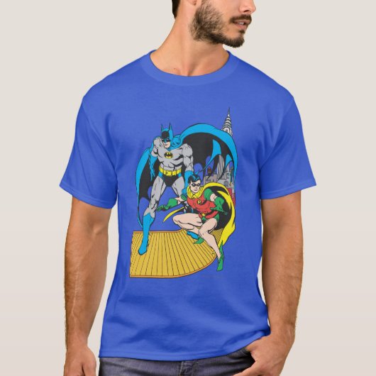Batman en Robin Escape T-shirt (Voorkant)