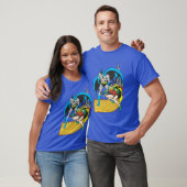 Batman en Robin Escape T-shirt (Unisex)