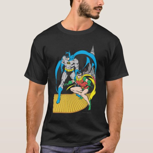 Batman en Robin Escape T-shirt (Voorkant)