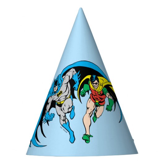 Batman en Robin Feesthoedjes (Voorkant)