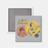 Batman en Robin Graphic - nood Magneet (Voorkant / Achterkant)