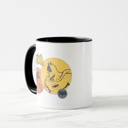 Batman en Robin Graphic - nood Mok (Voorkant links)