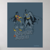 Batman en Robin hebben grafische problemen Poster (Voorkant)