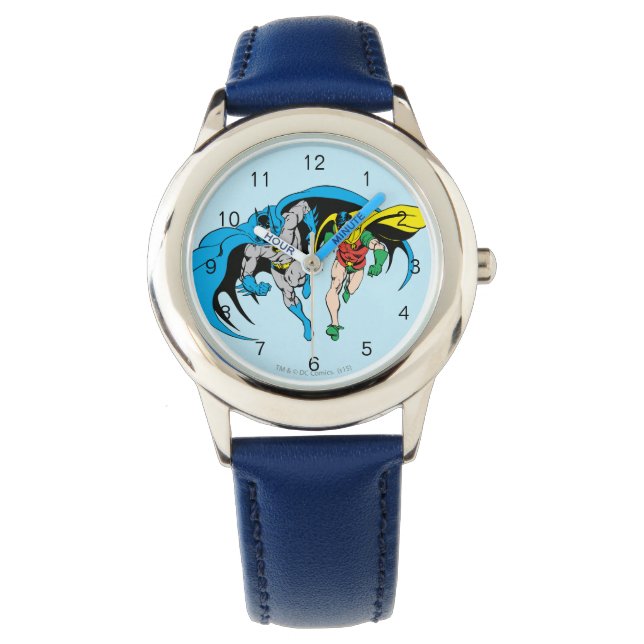 Batman en Robin Horloge (Voorkant)