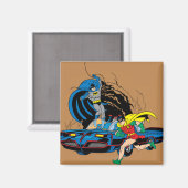 Batman en Robin in Batcave Magneet (Voorkant / Achterkant)