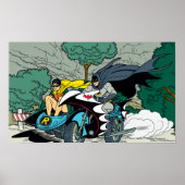 Batman en Robin in Batcycle Poster (Voorkant)